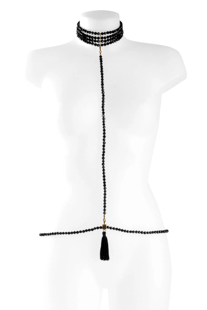Maison Close A Ton Cou - Jet Pearl Harness 10 Maison Close A Ton Cou - Jet Pearl Harness - Image 8