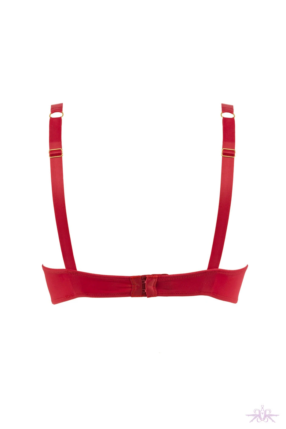 Maison Close Tapage Nocturne Red Quarter Cup Bra 9 Maison Close Tapage Nocturne Red Quarter Cup Bra - Image 7