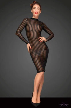 Noir Handmade Classic Sheer Dress