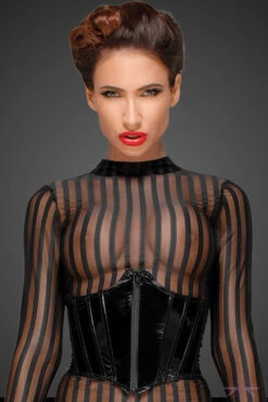 Noir Handmade Classic Sheer Dress 9 Noir Handmade Classic Sheer Dress -Mayfair Stockings Mayfair Stockings 3