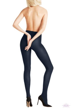 Falke Seidenglatt 40 Opaque Tights -Mayfair Stockings Mayfair Stockings 40414 6179 detail