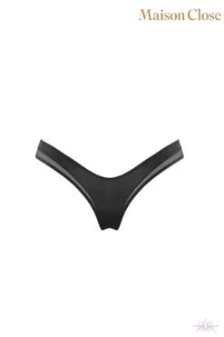 Maison Close Pure Tentation Black High Thong -Mayfair Stockings Mayfair Stockings 608068 ghost 1 hd logo