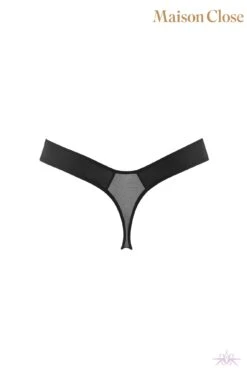 Maison Close Pure Tentation Black High Thong -Mayfair Stockings Mayfair Stockings 608068 ghost 2 hd logo