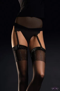 Fiore Sensual Hypnose Sparkle Stockings -Mayfair Stockings Mayfair Stockings Fiore Sensual HYPNOSE 20 den 1