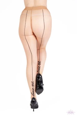 Playful Promises Nude Tease Me Tights -Mayfair Stockings Mayfair Stockings playful promises PPS125 Tease me Tights 2