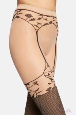 Wolford Flora Tights -Mayfair Stockings Mayfair Stockings14839 8641 4 4