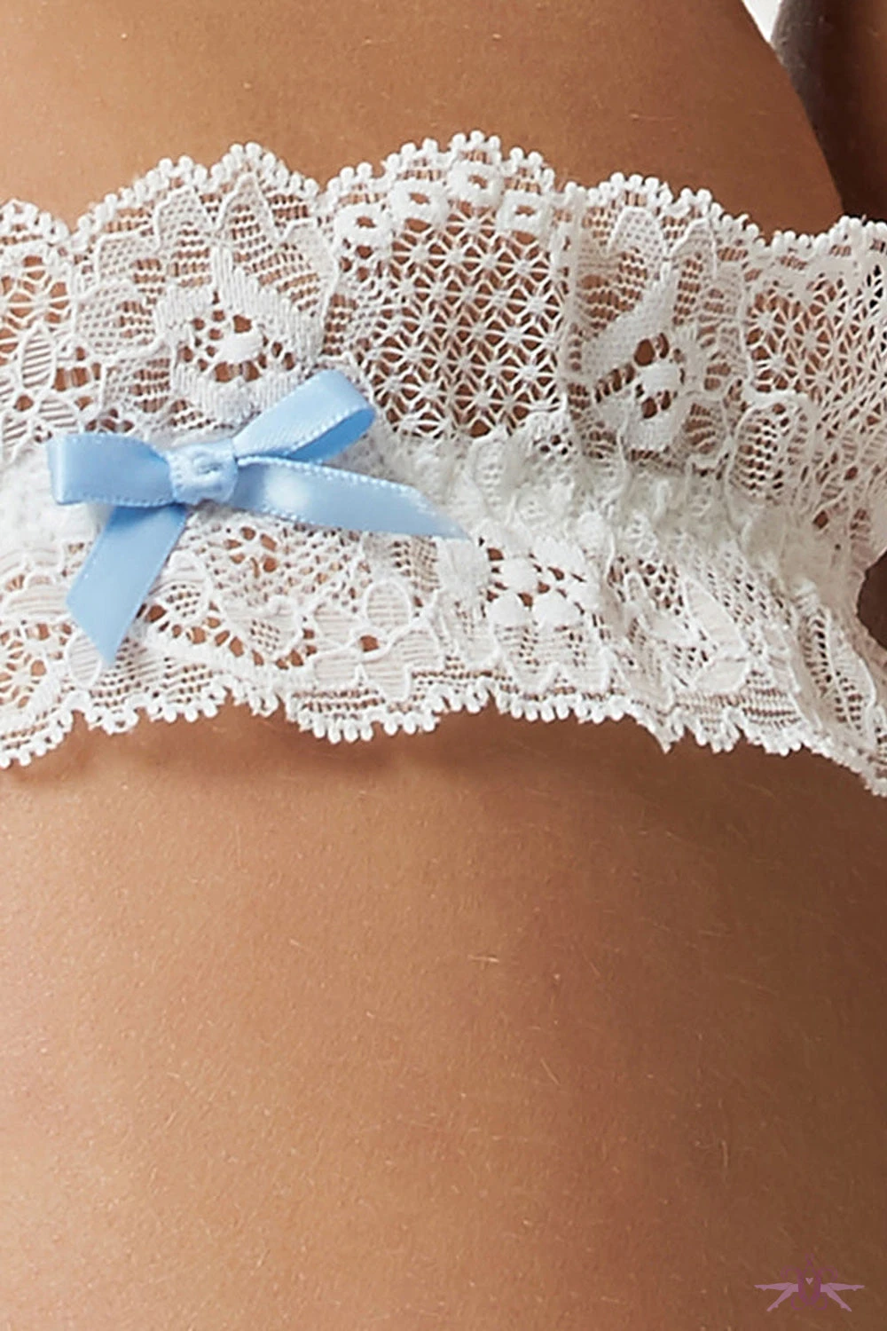 Bluebella Bridal White Garter 4 Bluebella Bridal White Garter - Image 2