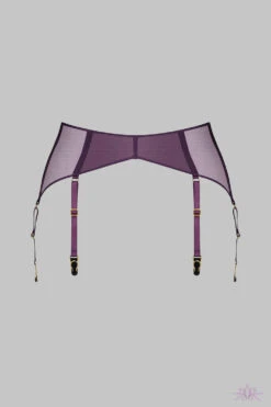Maison Close L'Amoureuse Violet Orchid Suspender Belt -Mayfair Stockings Mayfair Stockings560711 ghost 1 2560x3840 2048x 172
