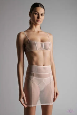 Maison Close L'Amoureuse Peony Rose Suspender Skirt -Mayfair Stockings Mayfair Stockings560779 l amoureuse rose 0538 4 2000x2000 5