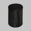 Maison Close Black Round Wash Bag