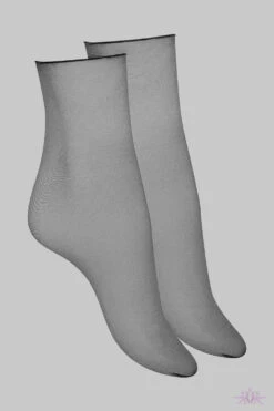 Maison Close Sheer Cut And Curled Socks -Mayfair Stockings Mayfair Stockings560955 GHOST 1 2000x2000 2