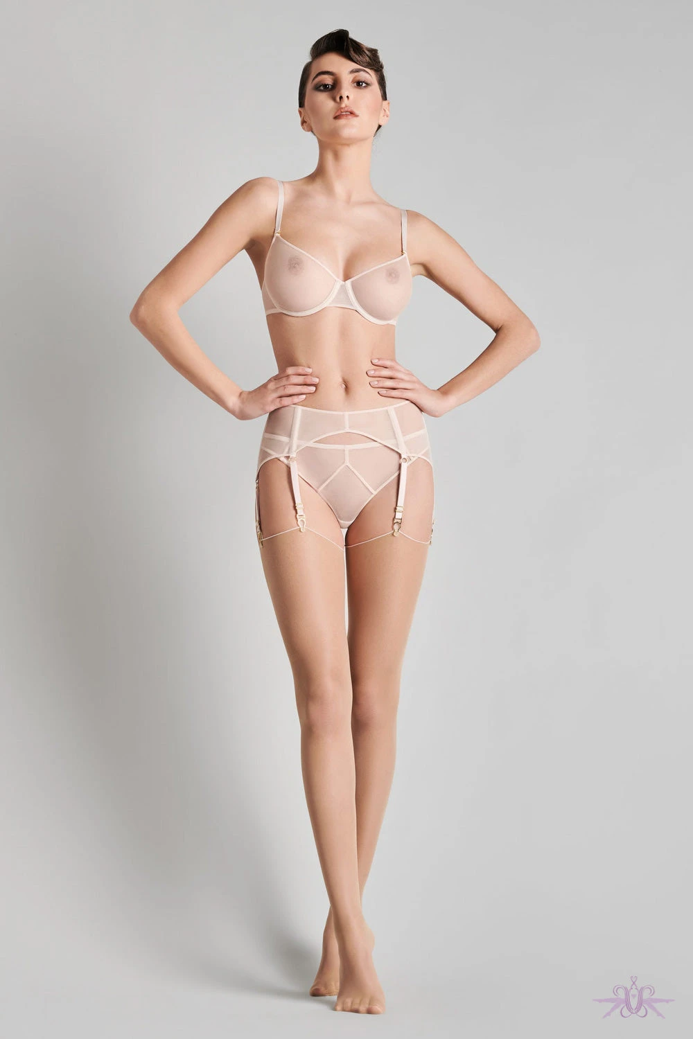 Maison Close Rose Seamed Stockings 4 Maison Close Rose Seamed Stockings - Image 2