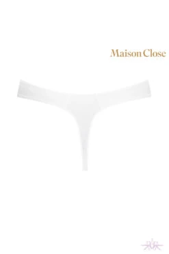 Maison Close Pure Tentation White High Thong 23 Maison Close Pure Tentation White High Thong -Mayfair Stockings Mayfair Stockings608513 ghost 2 Edit 7