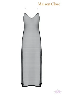 Maison Close Madame Reve Long Sheer Dress 19 Maison Close Madame Reve Long Sheer Dress -Mayfair Stockings Mayfair Stockings608867 ghost 1 13