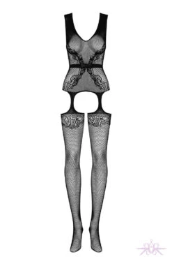 Obsessive Faux Suspender Belted Fishnet Bodystocking -Mayfair Stockings Mayfair Stockings608 2336 1120x1500 1