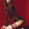 Fiore Arabesque Hold Ups -Mayfair Stockings Mayfair StockingsARABESQUE poziom 6