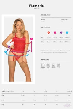 Obsessive Flameria Corset 15 Obsessive Flameria Corset -Mayfair Stockings Mayfair StockingsFlameria corset 7