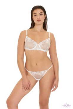 BLUEBELLA Bluebela Marseille White Bra -Mayfair Stockings Mayfair StockingsMarseilleBraandBrief White 1 12