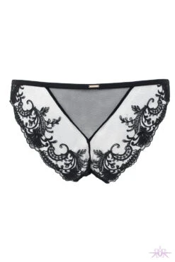 Bluebella Marseille Black Bikini Brief -Mayfair Stockings Mayfair StockingsMarseille Brief Black IM 02 Edit 52