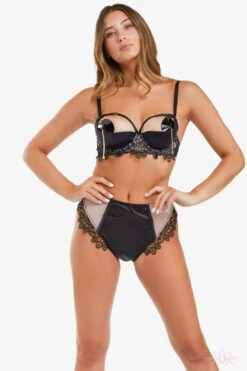 Playful Promises Anaise Quarter Cup Bra -Mayfair Stockings Mayfair StockingsMayfair Stockingsplayful promises bra playful promises anaise black quarter cup bra 28923468218416 2048x2048 9 2000x 1