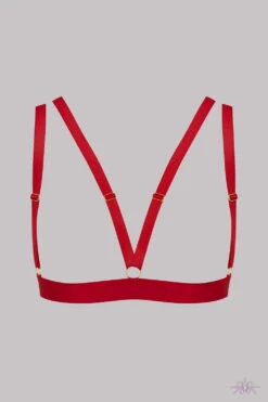 Maison Close Tapage Nocturne Red Cupless Triangle Bra 27 Maison Close Tapage Nocturne Red Cupless Triangle Bra -Mayfair Stockings Mayfair StockingsNaked Bra Tapage Nocturne Red 608647 2 2048x 42