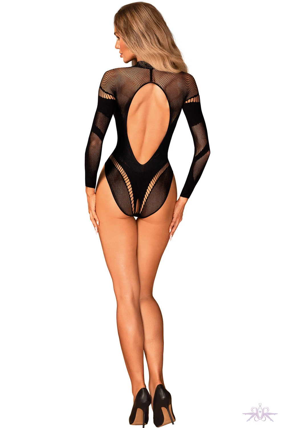 Obsessive Long Sleeved Open Bodysuit 5 Obsessive Long Sleeved Open Bodysuit - Image 3