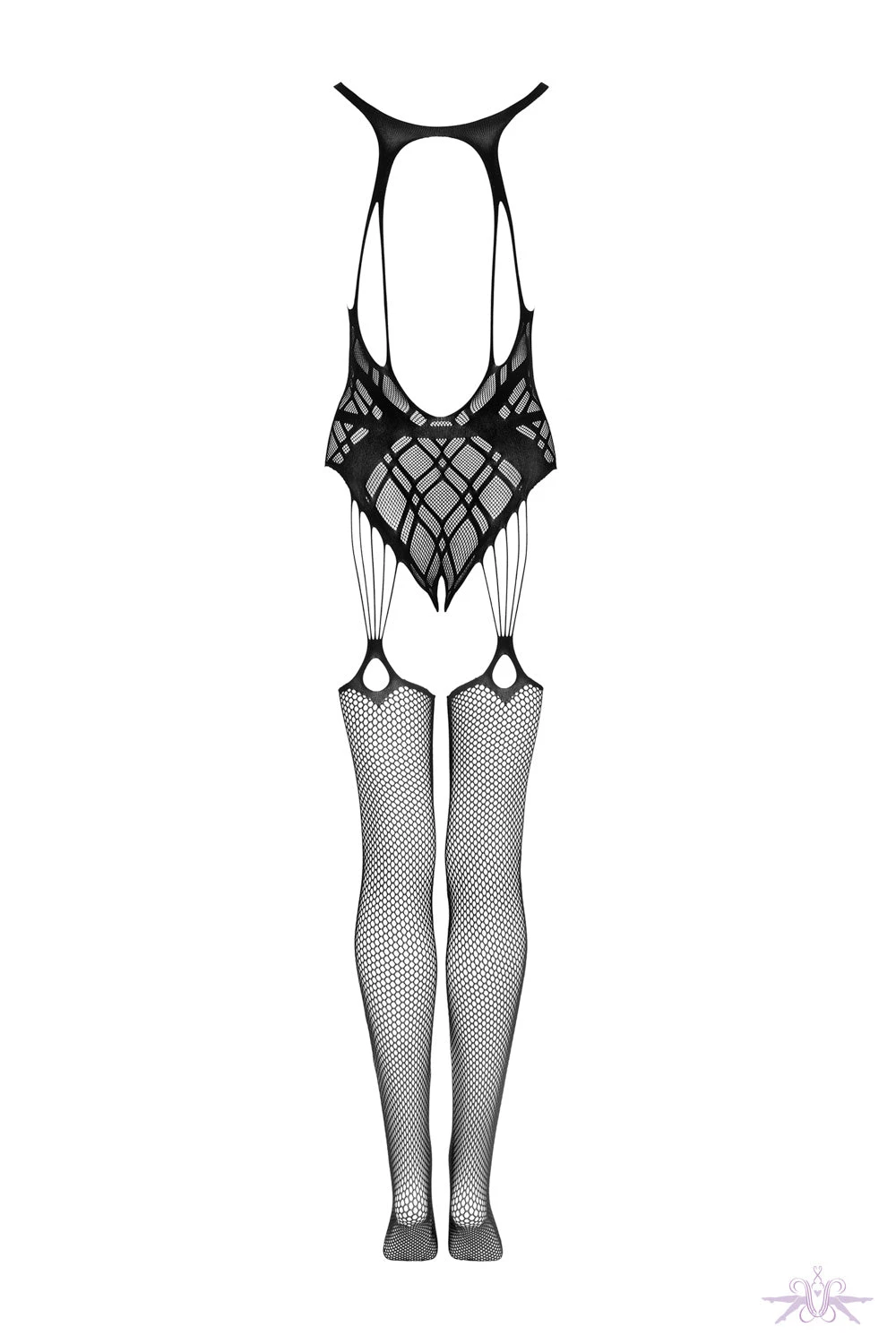 Obsessive Geometric Design Fishnet Bodystocking 8 Obsessive Geometric Design Fishnet Bodystocking - Image 6