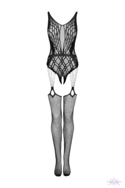 Obsessive Geometric Design Fishnet Bodystocking 12 Obsessive Geometric Design Fishnet Bodystocking -Mayfair Stockings Mayfair StockingsObsessive G324 bodystoking pwf 1