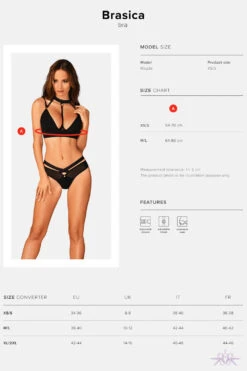 Obsessive Brasica Black Bra -Mayfair Stockings Mayfair StockingsObsessive brasica bra 23