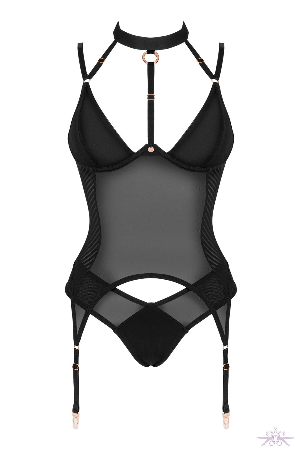 Obsessive Brasica Black Corset And Briefs 7 Obsessive Brasica Black Corset And Briefs - Image 5