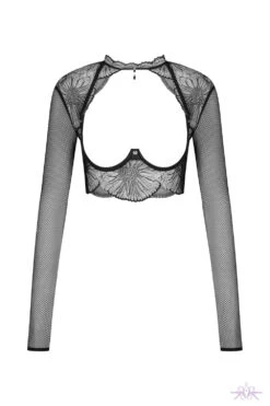 Obsessive Mibelia Black Top -Mayfair Stockings Mayfair StockingsObsessive mibelia top pwf 5