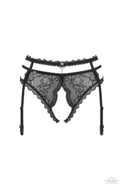 Obsessive Pearlove Crotchless Suspender Belt -Mayfair Stockings Mayfair StockingsObsessive pearlove garter belt packshot 42