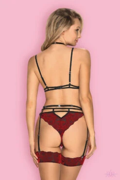 Obsessive Sugestina 3 Piece Set -Mayfair Stockings Mayfair StockingsObsessive sugestina set back 2 5
