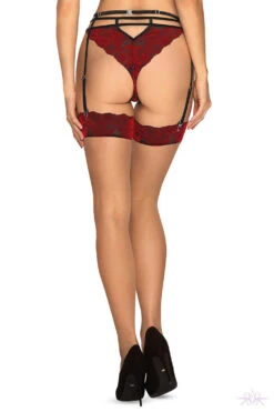 Obsessive Sugestina 3 Piece Set -Mayfair Stockings Mayfair StockingsObsessive sugestina set back 3 13
