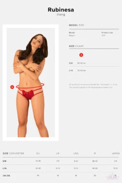 Obsessive Rubinesa Thong -Mayfair Stockings Mayfair StockingsRubinesa thong 18