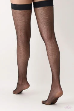 Oroblu Tricot Fishnet Hold Ups -Mayfair Stockings Mayfair StockingsVOBC01008 1 10 7