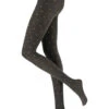 Oroblu Color Dot Tights -Mayfair Stockings Mayfair StockingsVOBC66415 GREY CAMEL COLORDOTTIGHTS FEN H 7