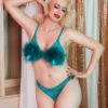 Playful Promises Bettie Page Powder Puff Triangle Bra Teal -Mayfair Stockings Mayfair Stockingsbettie page lingerie bra teal powder puff triangle bra 30401353613360 2000x 4