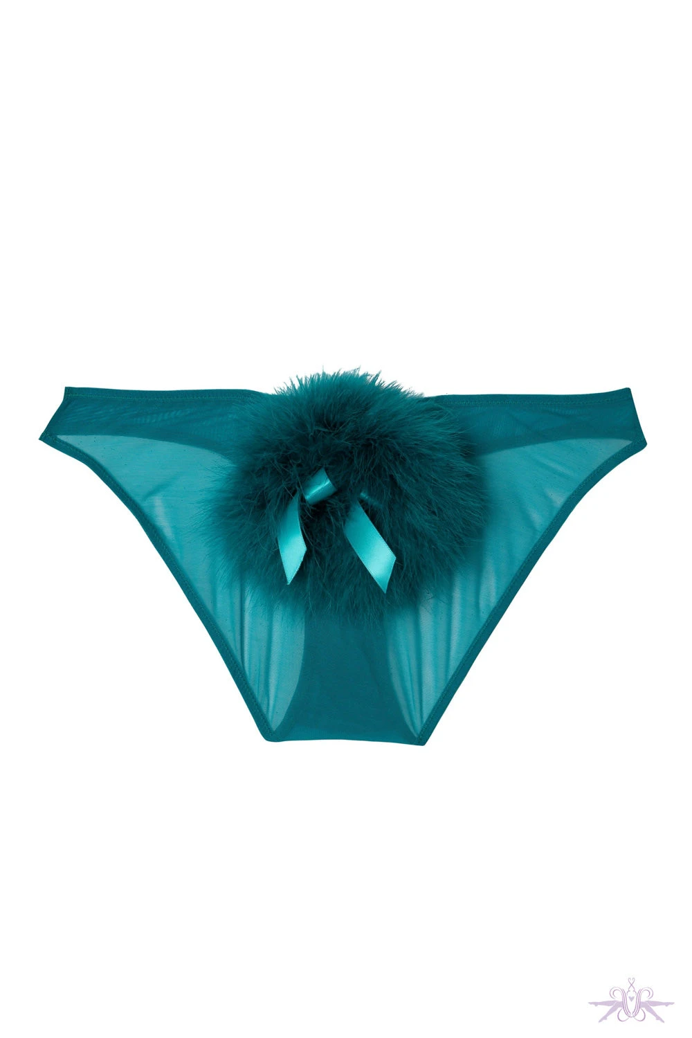 Playful Promises Bettie Page Powder Puff Teal Brief 7 Playful Promises Bettie Page Powder Puff Teal Brief - Image 5