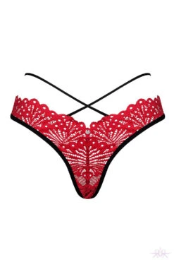 Obsessive Mettia Red Thong -Mayfair Stockings Mayfair Stockingsobsessive mettia thong packshot 2 44