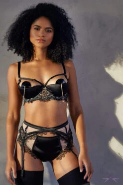 Playful Promises Anaise Suspender Belt -Mayfair Stockings Mayfair Stockingsplayful promises pphw3201b playful promises anaise black highwaist brief 28882828460080 2048x2048 5