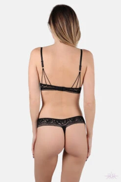Jolidon Rock DJ Black Lace Thong 14 Jolidon Rock DJ Black Lace Thong -Mayfair Stockings Mayfair Stockingss2237d2237neg.sp 22