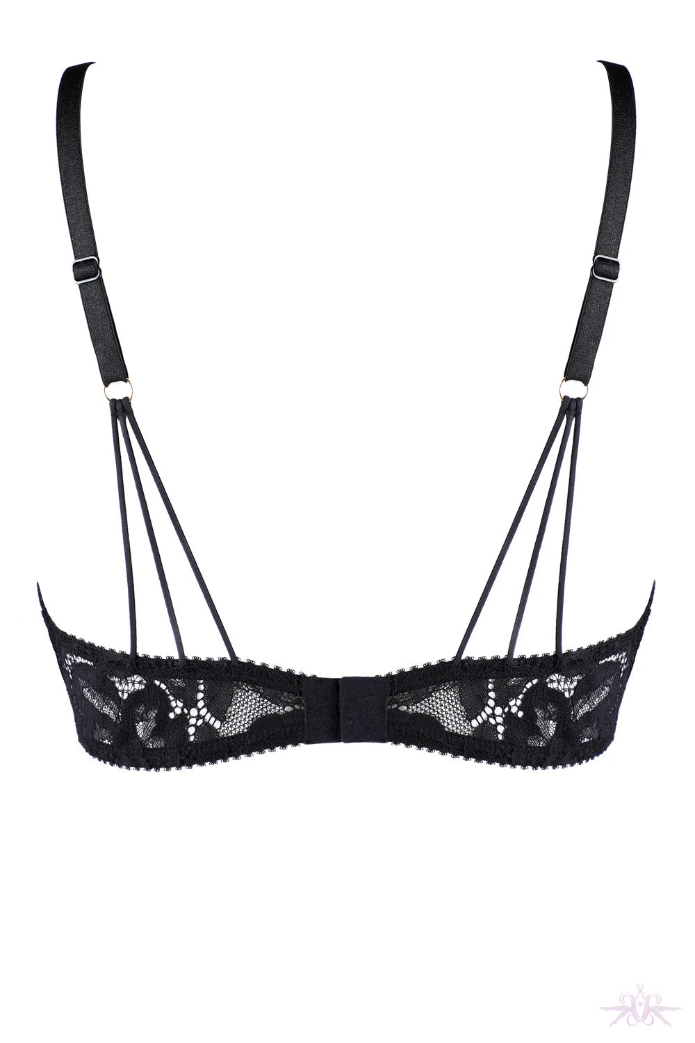 Jolidon Rock DJ Black Lace Underwired Bra 8 Jolidon Rock DJ Black Lace Underwired Bra - Image 6