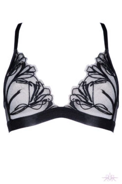 Jolidon Supreme Lace Triangle Black Bra 16 Jolidon Supreme Lace Triangle Black Bra -Mayfair Stockings Mayfair Stockingss2243 s2243.neg 1 115