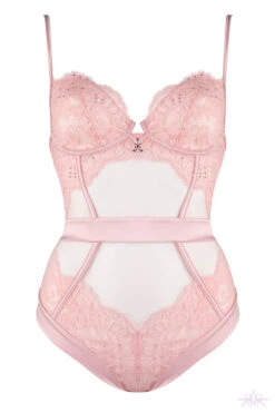 Prelude Marlene Pink Bodysuit -Mayfair Stockings Mayfair Stockingsyh306 yh306.roz 1 39