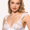 Prelude Marlene White Triangle Bra -Mayfair Stockings Mayfair Stockingsys303 ys303.alb 5 5