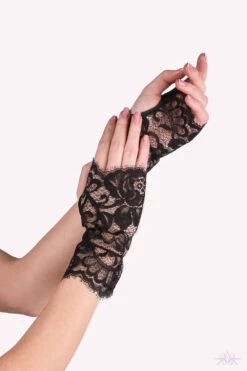 Prelude Marlene Lace Gloves -Mayfair Stockings Mayfair Stockingsyx300 yx300.neg 3 6