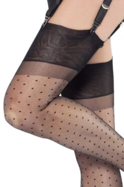 Cervin Capri Plumetis 15 Stockings -Mayfair Stockings basplumetiscervin1 4