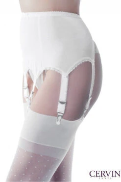 Cervin French Rivoli 6 Strap Suspender Belt -Mayfair Stockings cervin paris plumetis stockings 1 cb324ecc a95e 43ce a7ae fbcaf10657ea