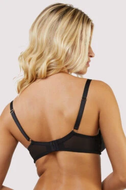 Playful Promises Fallon Quarter Cup Bra -Mayfair Stockings playful promises bra fallon black quarter cup lace balconette bra 30295011295280 2000x 7b0fc897 caab 4045 a67b 2e2a61d923e8